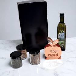 מארז "תפוח הזהב"  ברכה וטעם כחול לבן