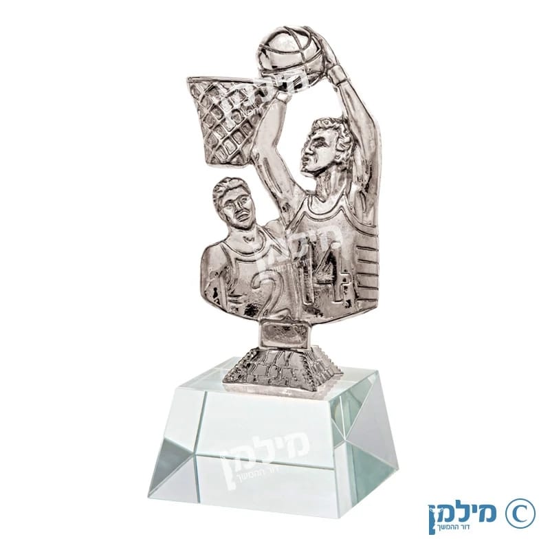 גביע פסלון על בסיס קריסטל
