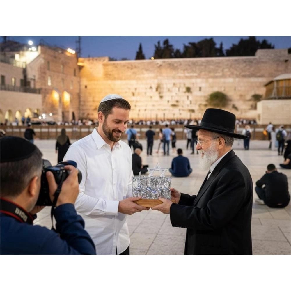 יציקת חומת ירושלים ועיר דוד