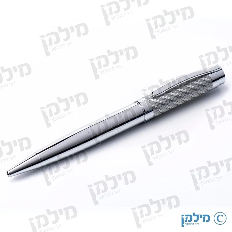 עט כדורי כסוף מהודר