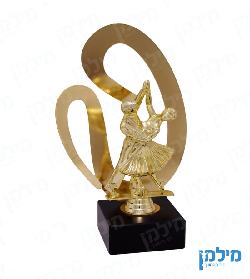 מעמד דגם "ריקוד" עם פסלון