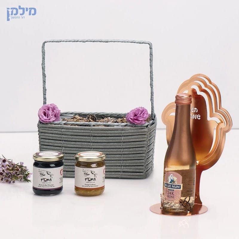 מעמד חמסה לבקבוק יין