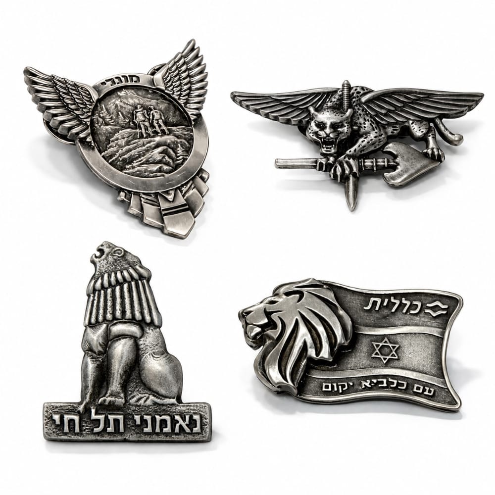 סיכת דש צורנית ביציקה