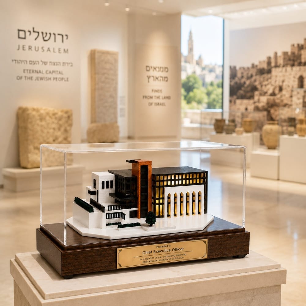 צור מגן הוקרה מהודר בעיצוב אישי – הסטנדרט הגבוה של הוקרה ואומנות
