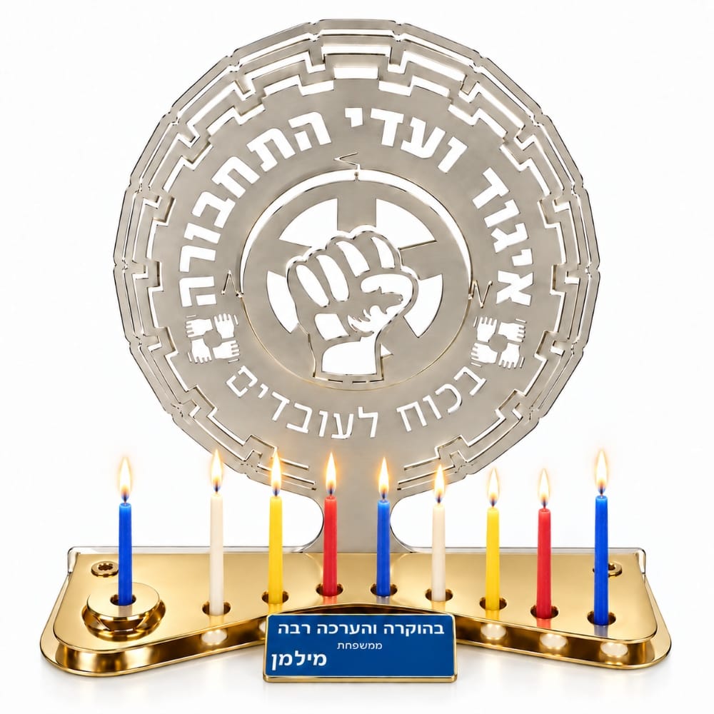 צור חנוכייה יוקרתית – מתנה עם משמעות וערך