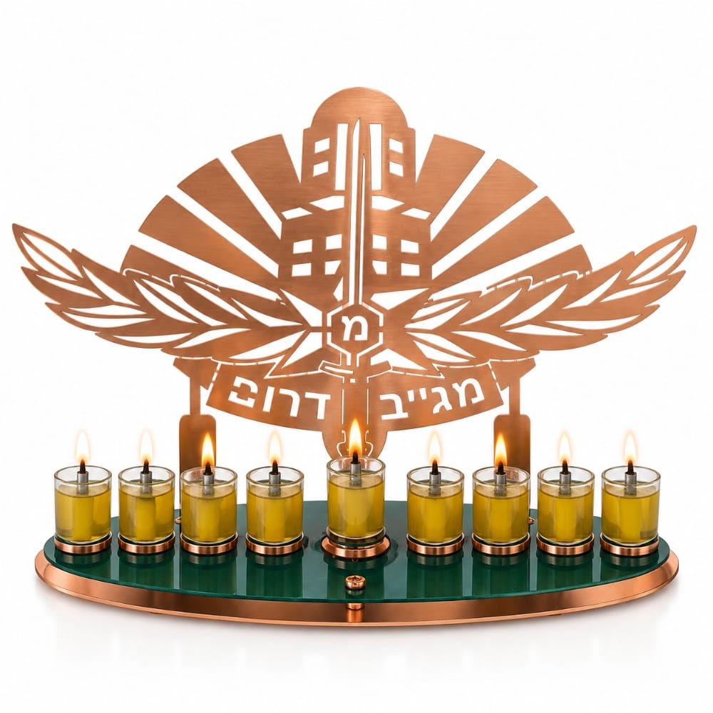 חנוכייה למג"ב דרום