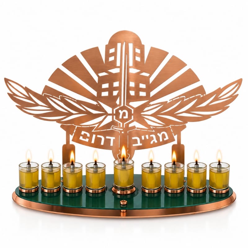 חנוכייה למג"ב דרום