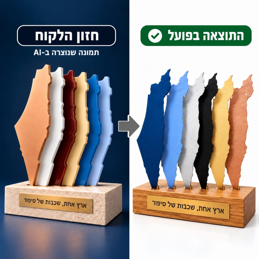 מגן הוקרה בעיצוב AI