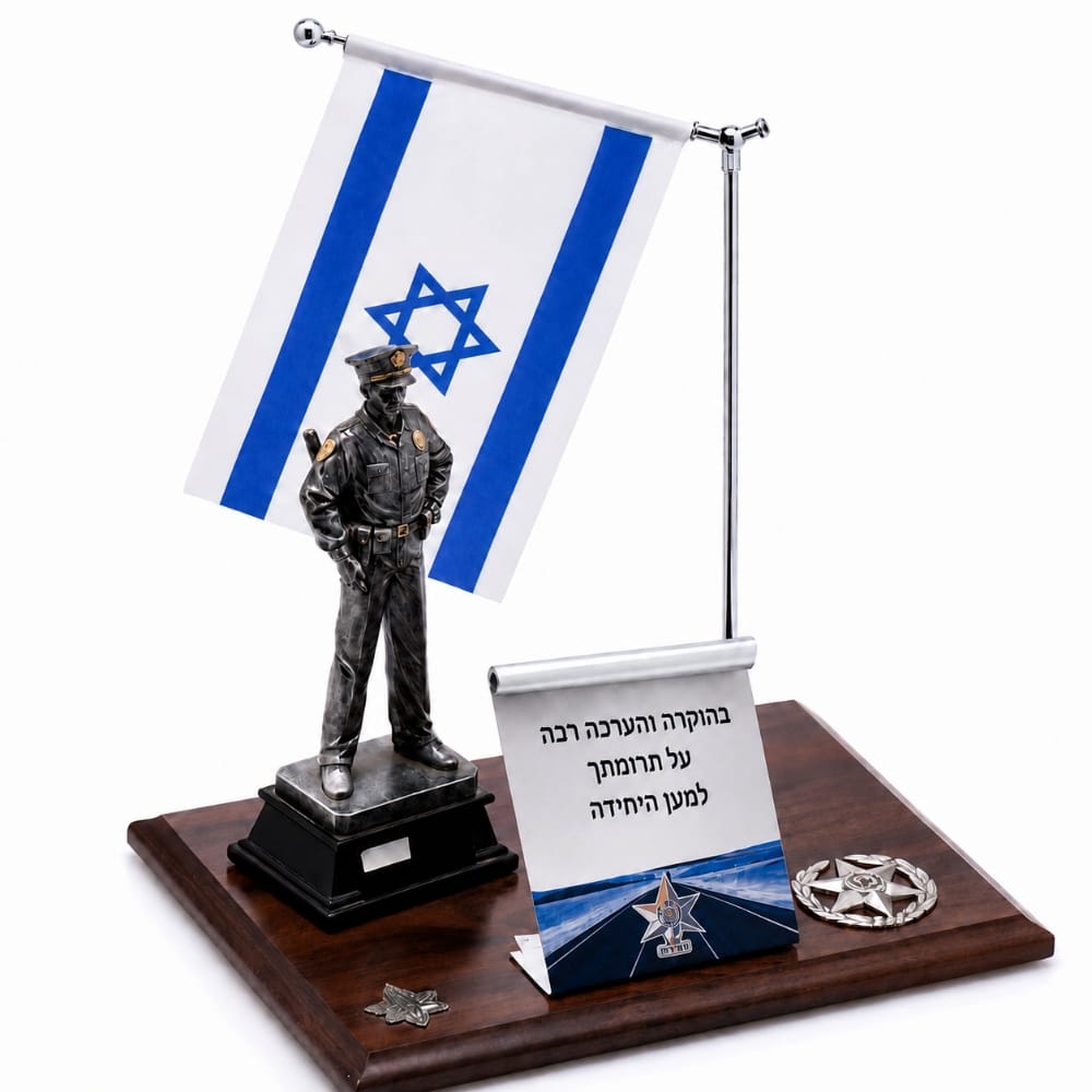 מעמד הוקרה עם אלמנטים