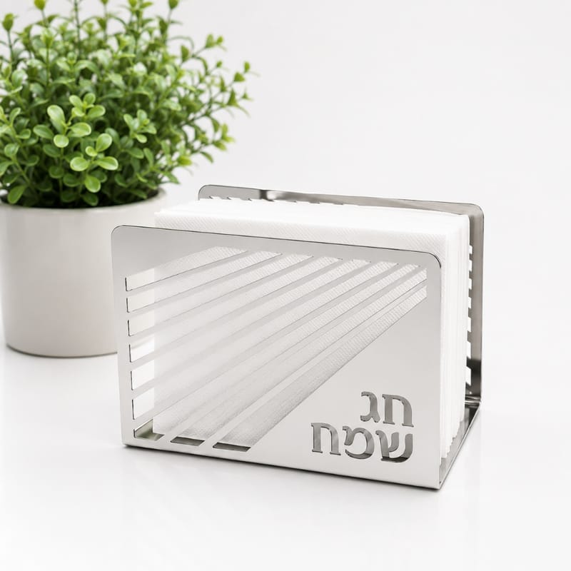 מעמד מצות לפסח מדגם "פסים אלגנטי"