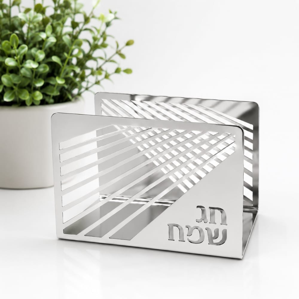 מעמד מצות לפסח מדגם "פסים אלגנטי"